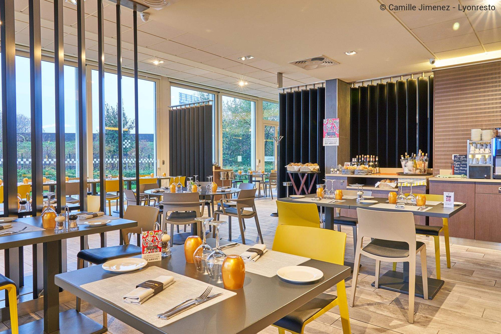 Terminal 50 restaurant at Hotel ParKest Hotel Lyon Eurexpo
